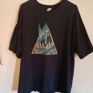 Def Leppard 80s Rock Brigade Tee
